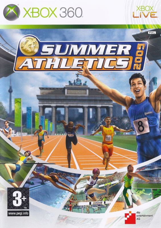 Summer Athletics 2009 box art for Xbox 360